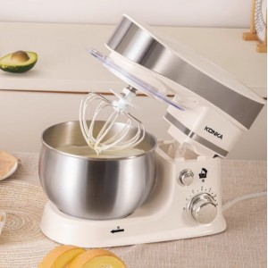 KONKA康佳厨师机小型全自动搅拌烘焙打蛋器多功能家用和面机鲜奶